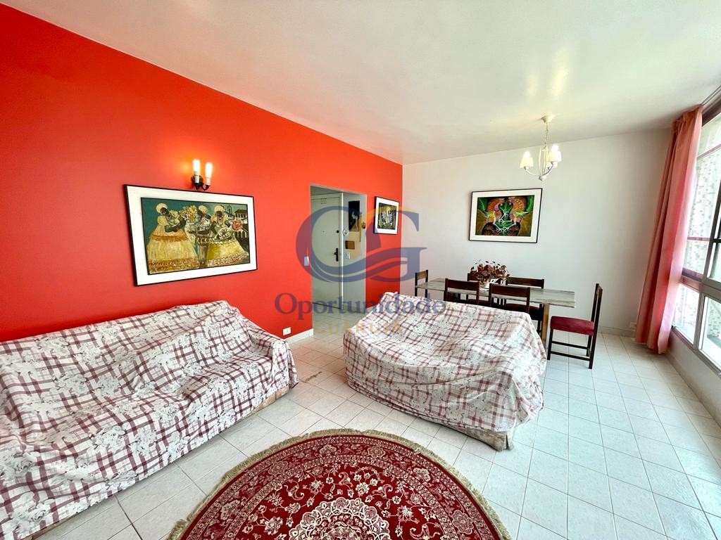 Apartamento na Praia das Pitangueiras, Guarujá - SP