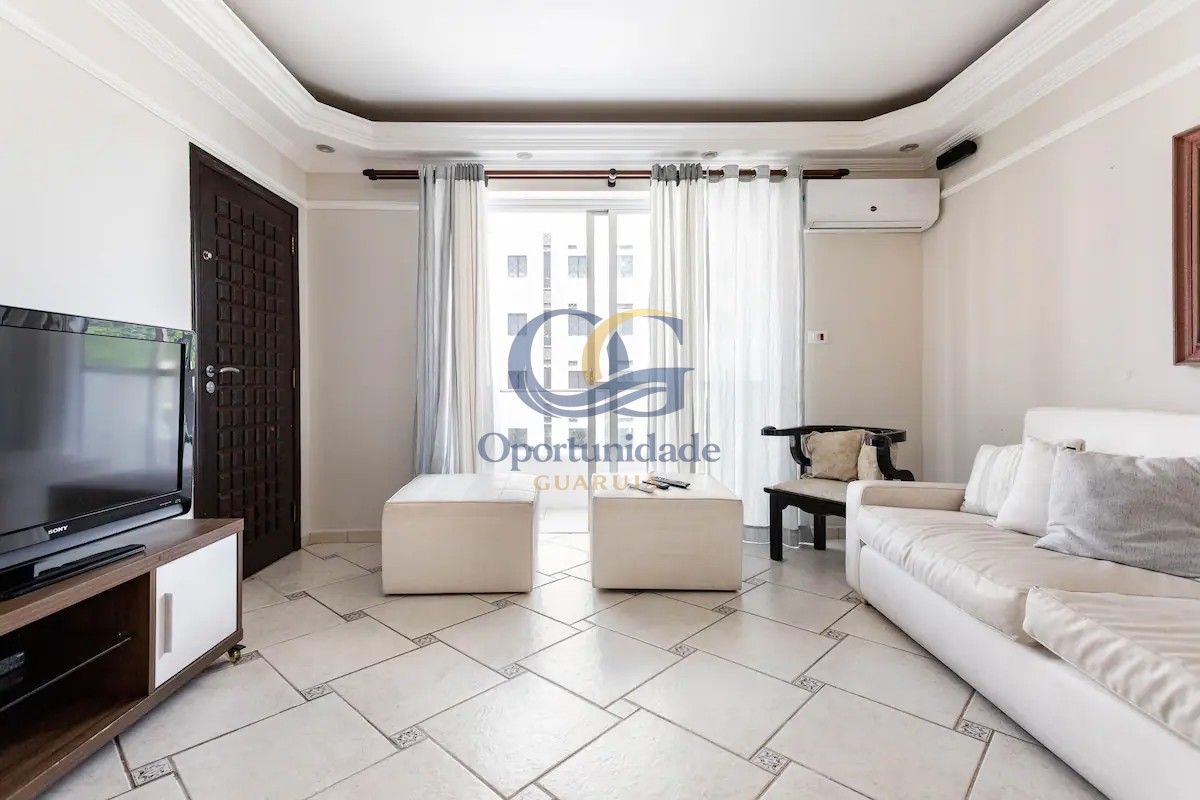 Apartamento na Praia das Pitangueiras, Guarujá - SP