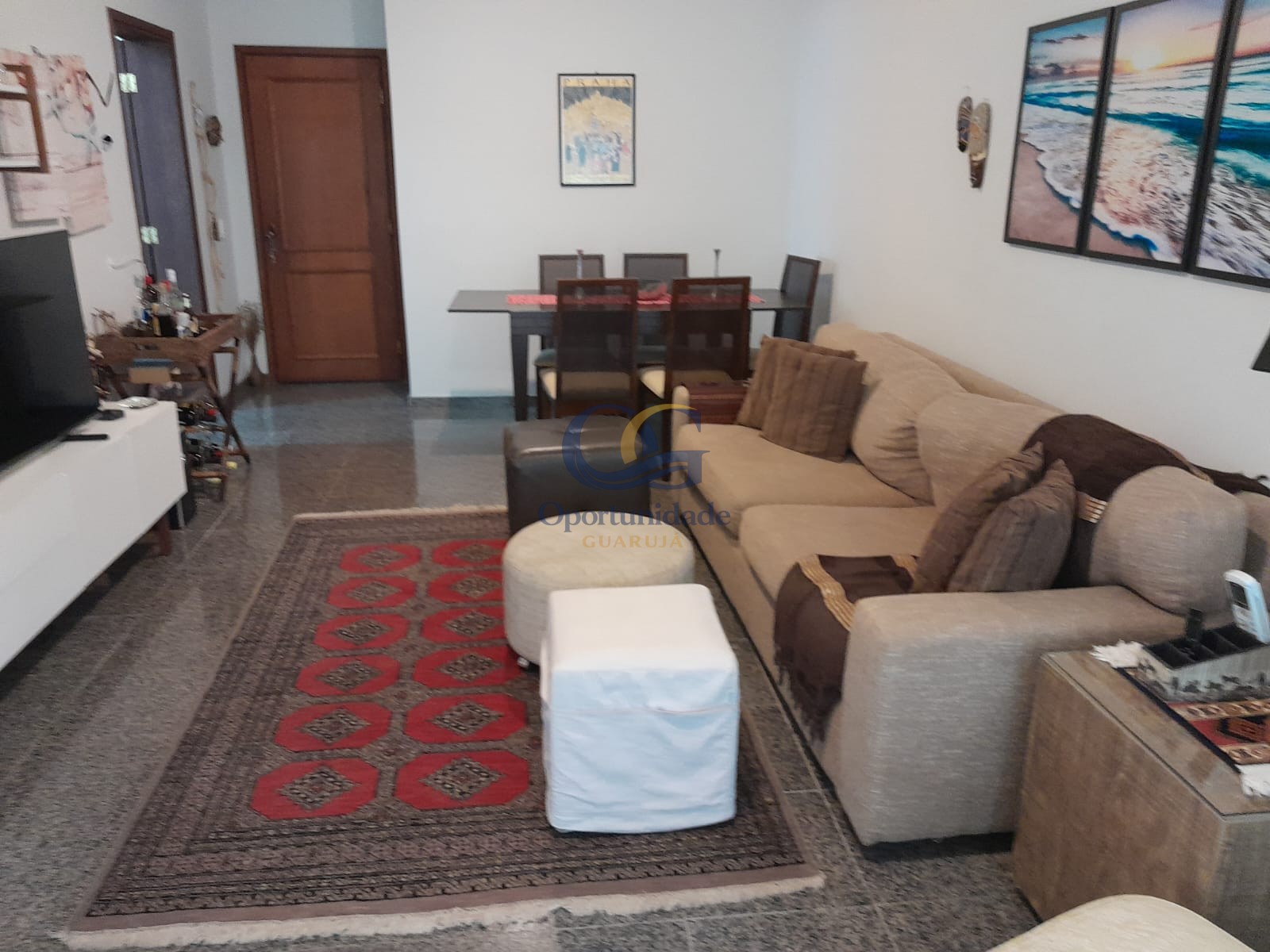 Apartamento na Praia da Enseada, Guarujá - SP