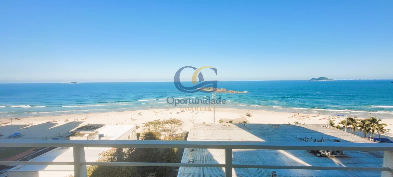 Apartamento Frente ao Mar nas Pitangueiras, Guarujá - SP