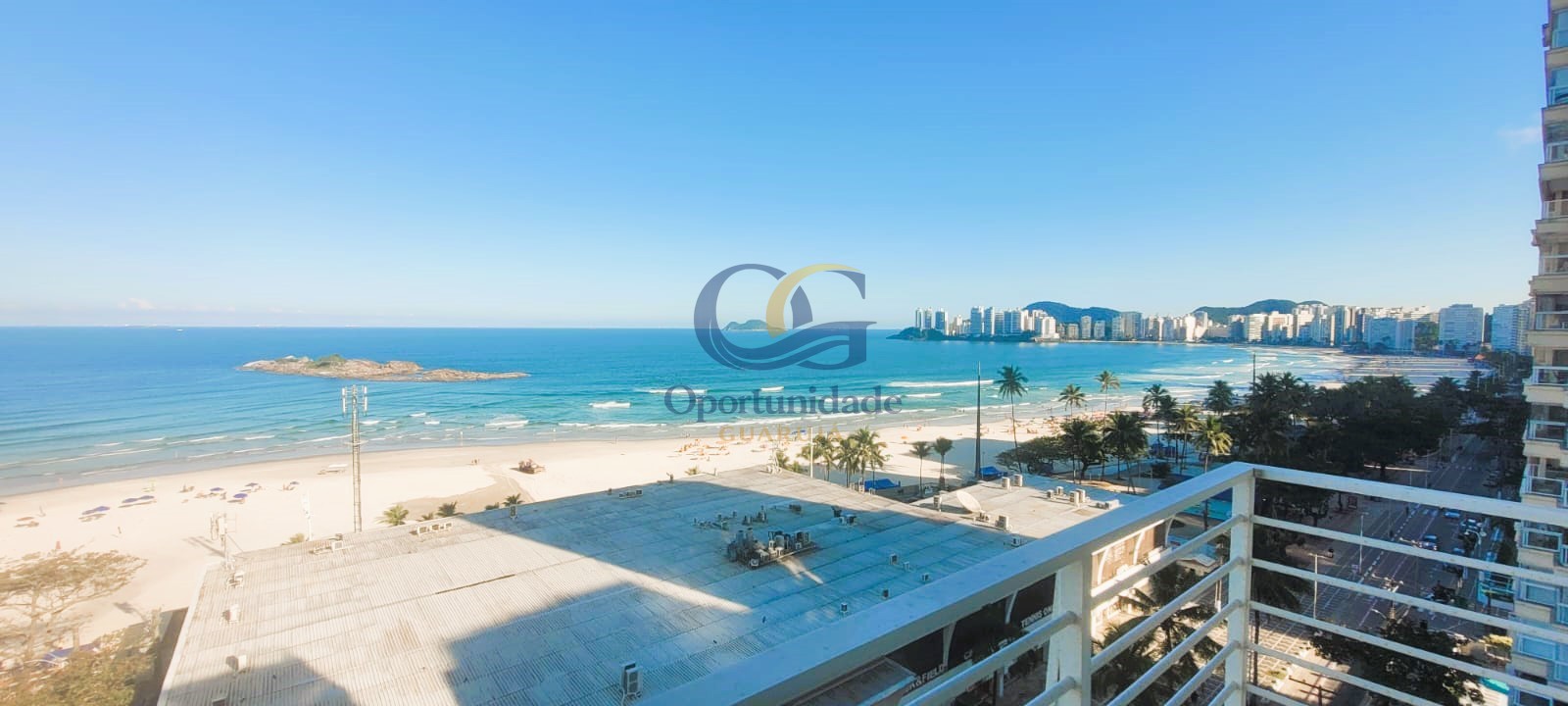 Apartamento Frente ao Mar nas Pitangueiras, Guarujá - SP