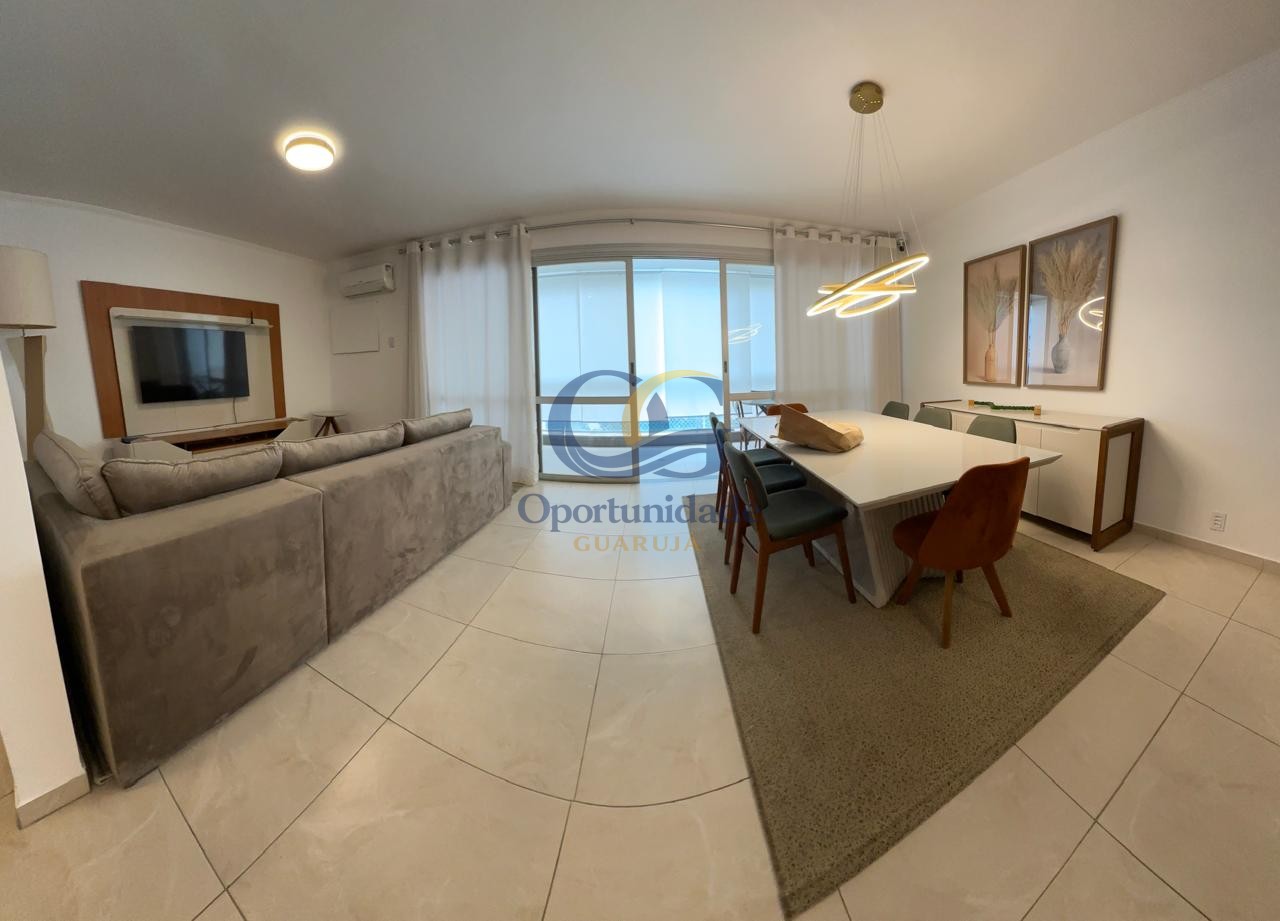 Apartamento na Praia das Pitangueiras, Guarujá - SP