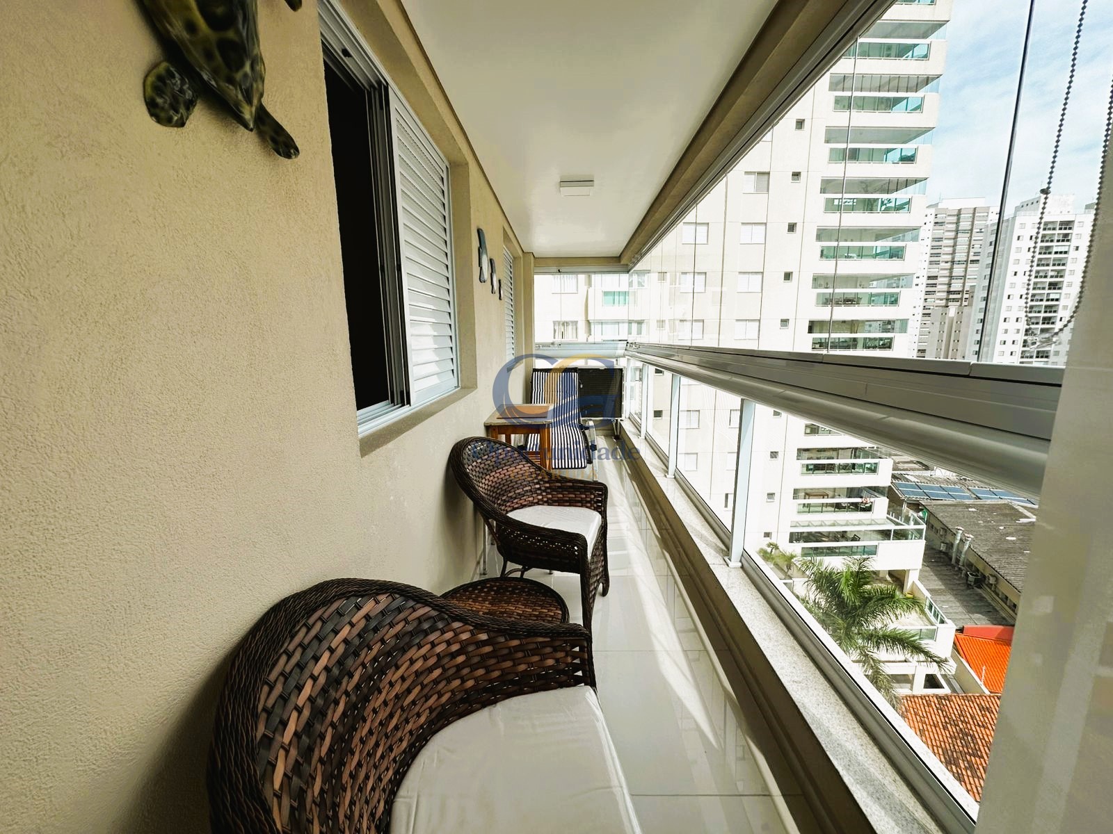 Apartamento Frente ao Mar, Astúrias, Guarujá - SP