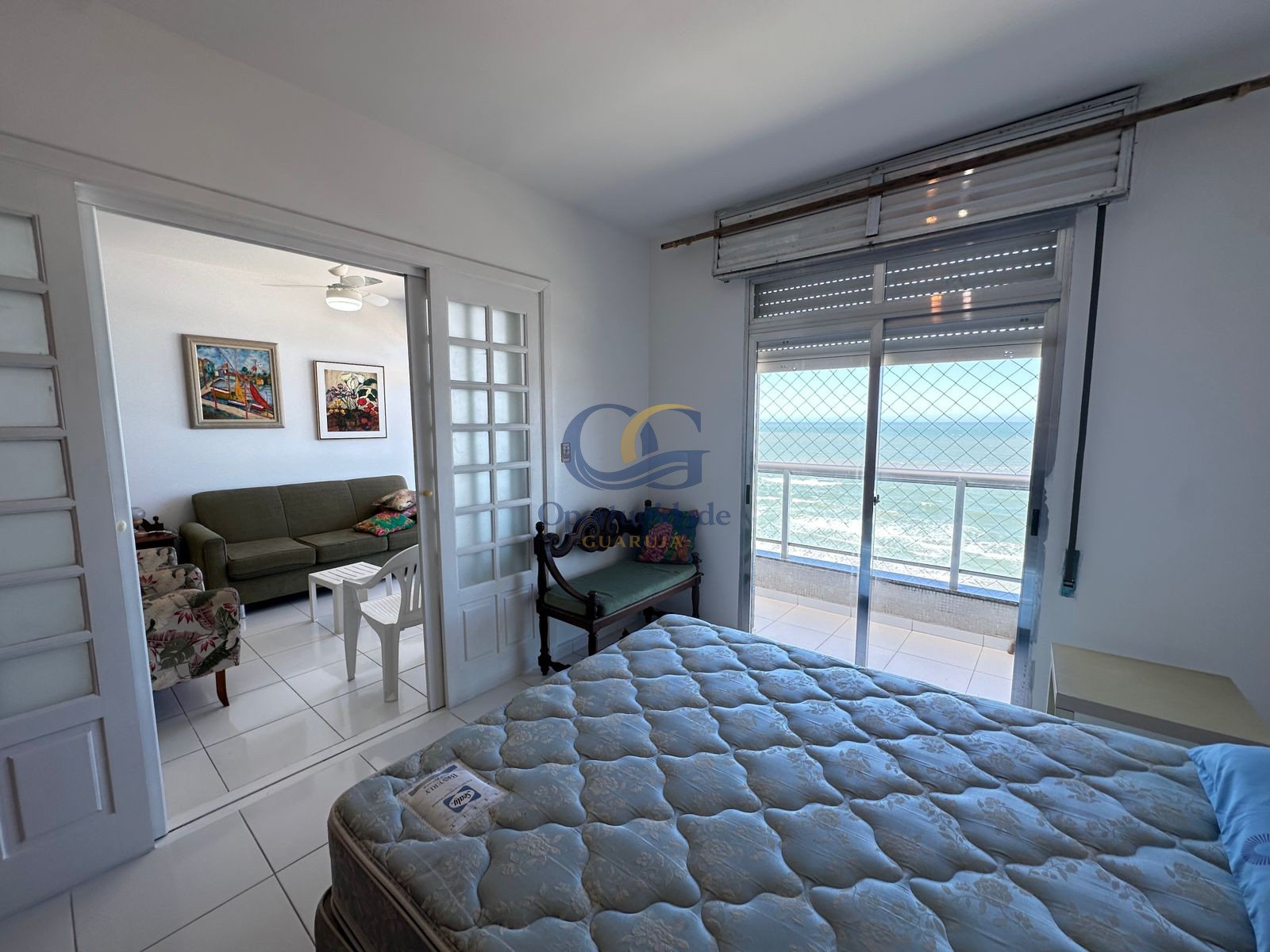 Apartamento Frente ao Mar, Praia Pitangueiras, Guarujá - SP