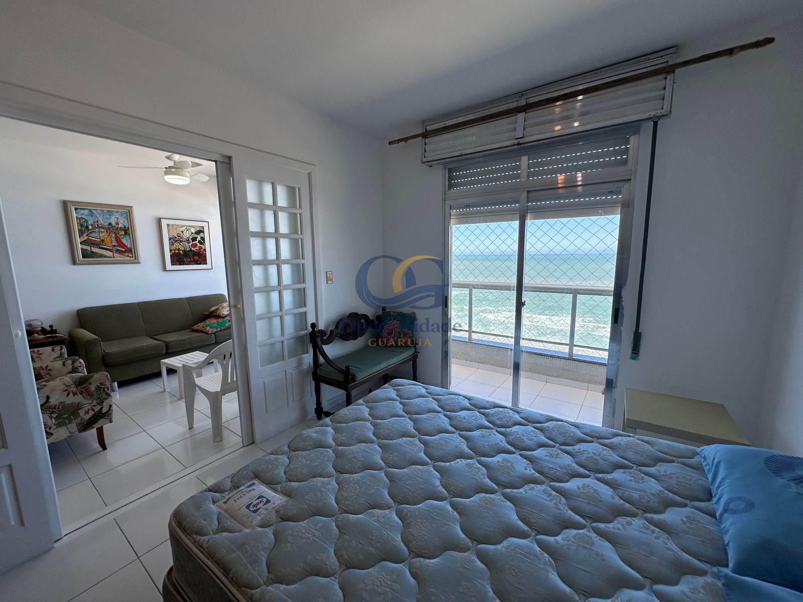 Apartamento Frente ao Mar, Praia Pitangueiras, Guarujá - SP