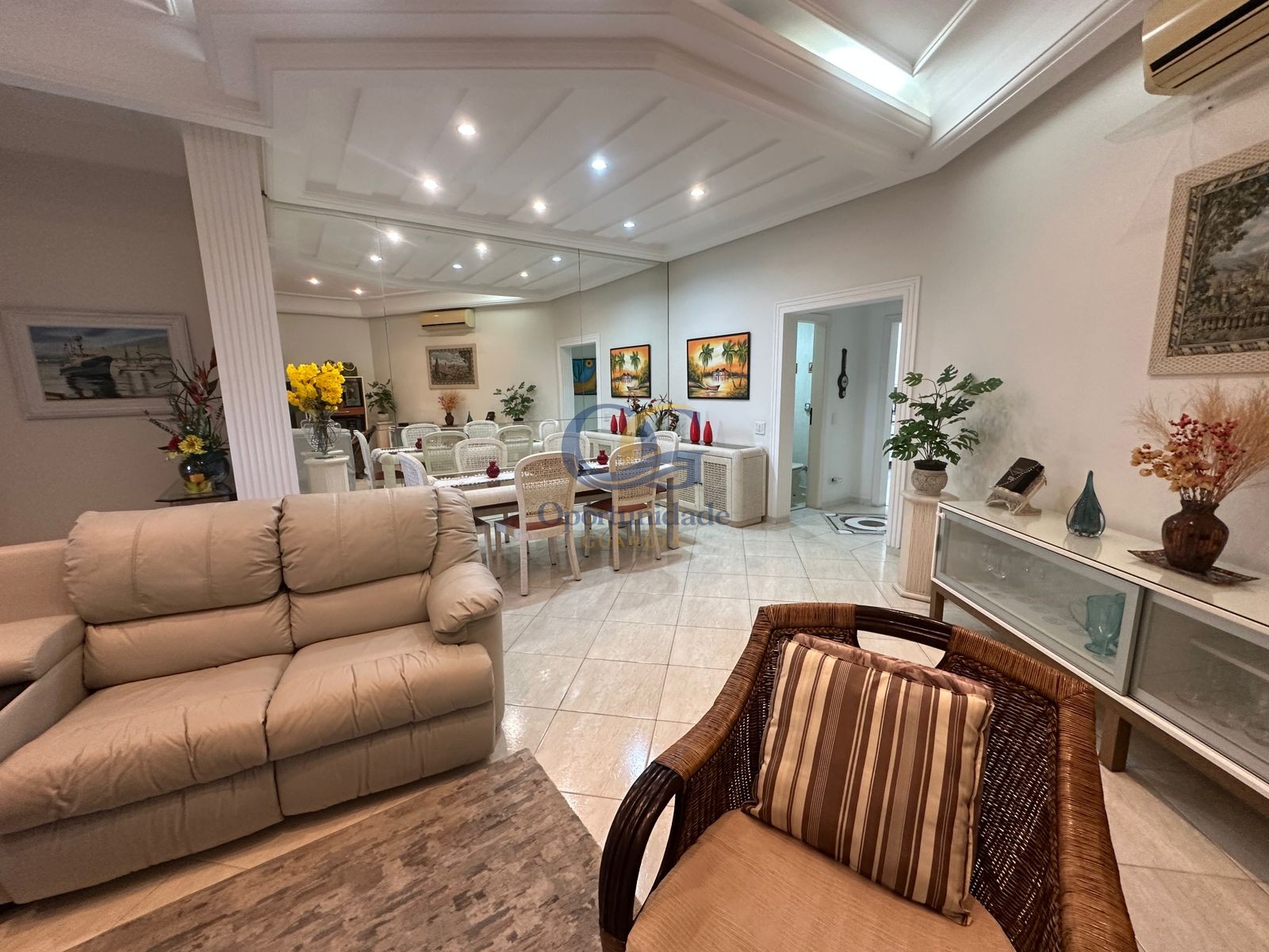 Apartamento Frente ao Mar Praia Astúrias, Guarujá - SP