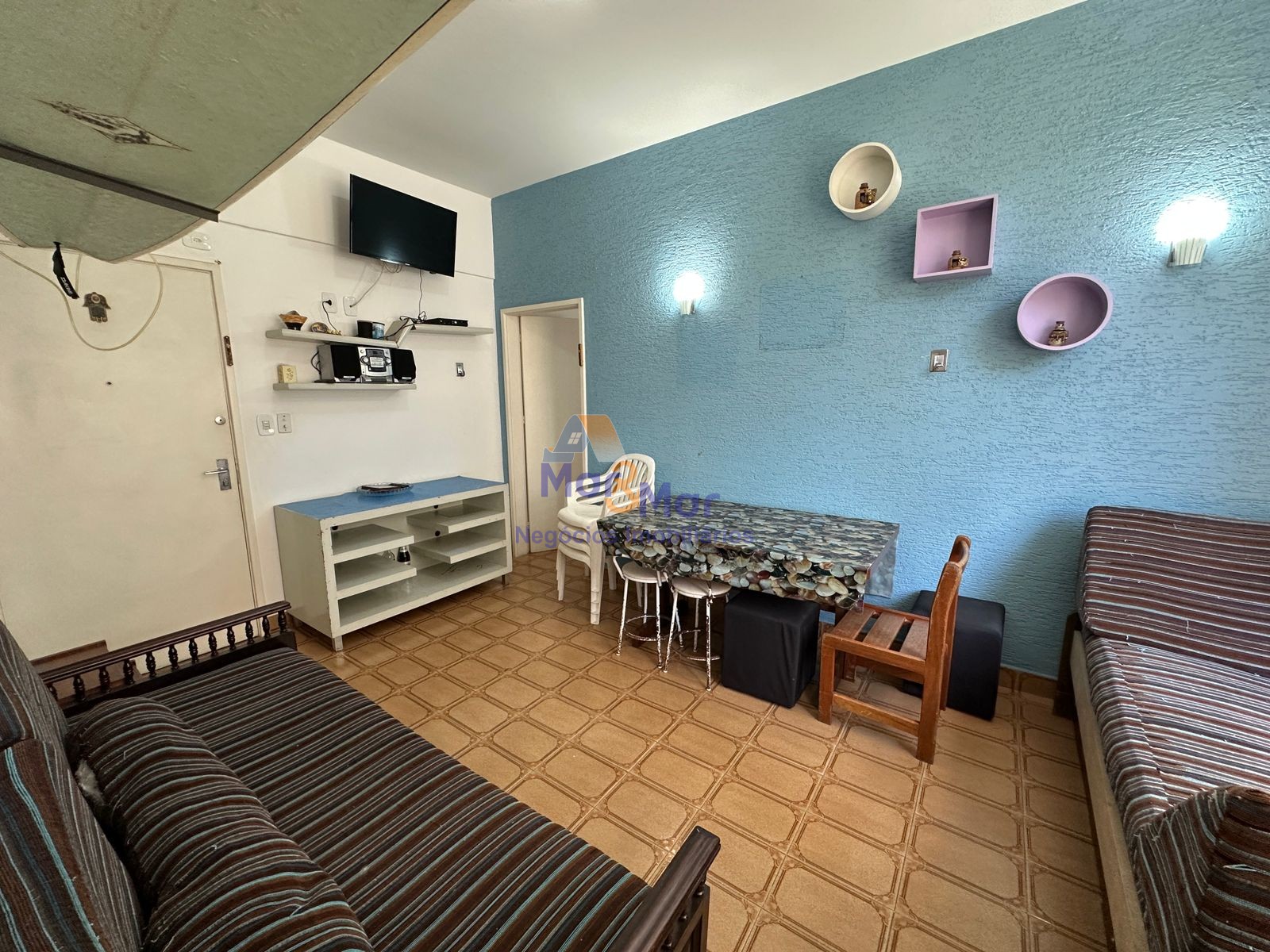 Apartamento na Praia das Astúrias, Guarujá - SP